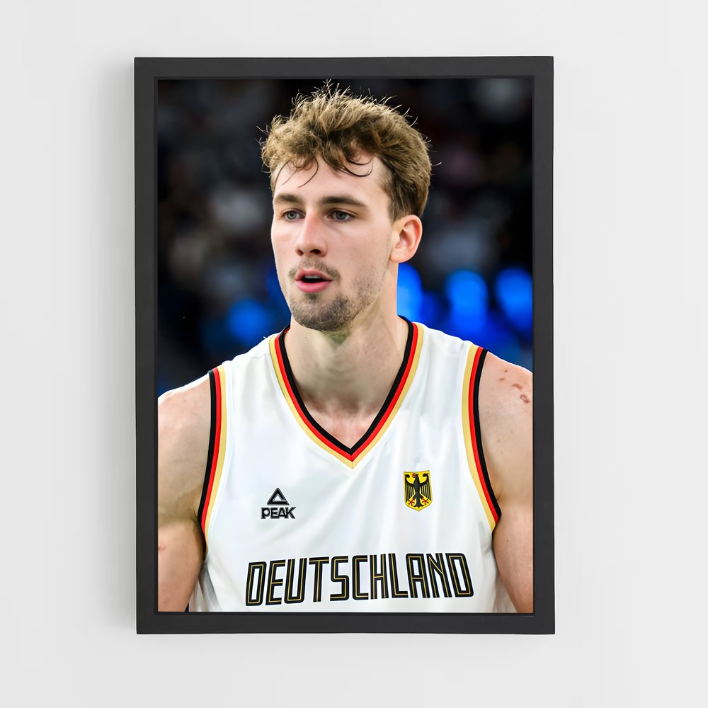 Poster La Légende du Panier – affiche Basketball (vue 2)